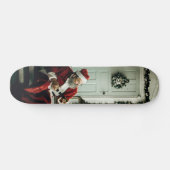 Santa Claus Musik Skateboard (Horizontal)