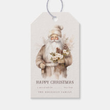 Santa Claus Natural Warm Happy Weihnachtsgeschenk