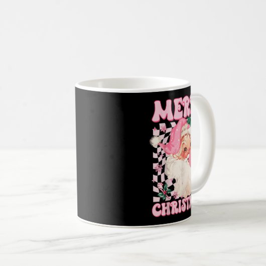 Santa Claus Nk Sungles Blowing Bubble Gum Christma Kaffeetasse (VorderseiteRechts)