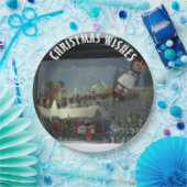 Santa Claus North Pole Weihnachten Pappteller (Party)