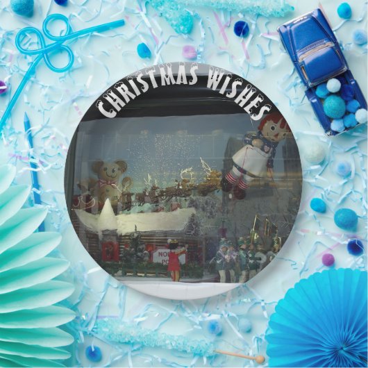 Santa Claus North Pole Weihnachten Pappteller (Party)