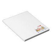 Santa Claus North Pole Weihnachtsdorf Notizblock (angewinkelt)