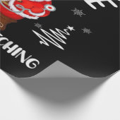 Santa Claus Nurse Geschenkpapier (Ecke)