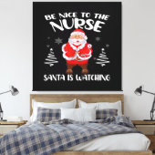 Santa Claus Nurse Leinwanddruck (Insitu (Schlafzimmer))