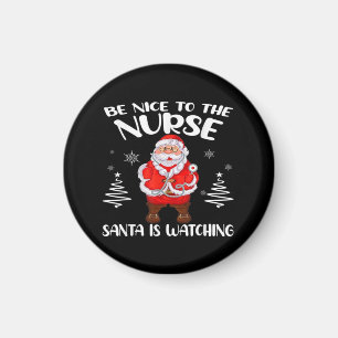 Santa Claus Nurse Magnet