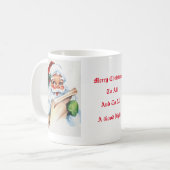 Santa Claus Old Fashional Kaffeetasse (Vorderseite Links)