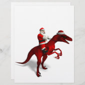 Santa Claus on Dino (Vorne/Hinten)