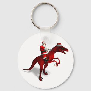 Santa Claus on Dino Schlüsselanhänger
