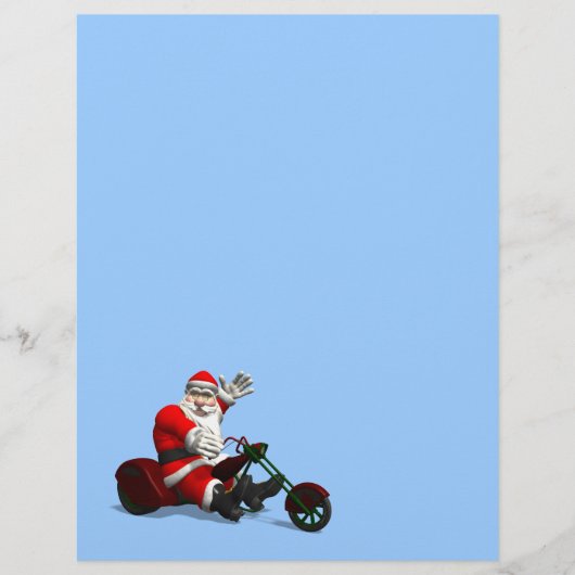 Santa Claus on Trike (Vorderseite)