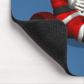 Santa Claus on Trike Mousepad (Ecke)