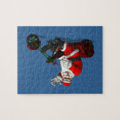 Santa Claus on Trike Puzzle (Horizontal)