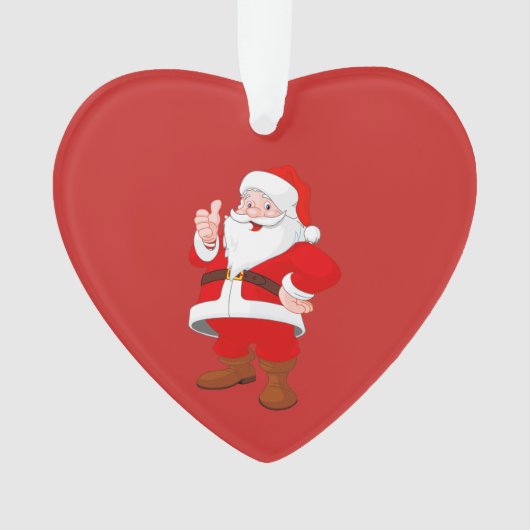 Santa Claus Ornament (Vorderseite)