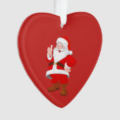 Santa Claus Ornament (Vorderseite)