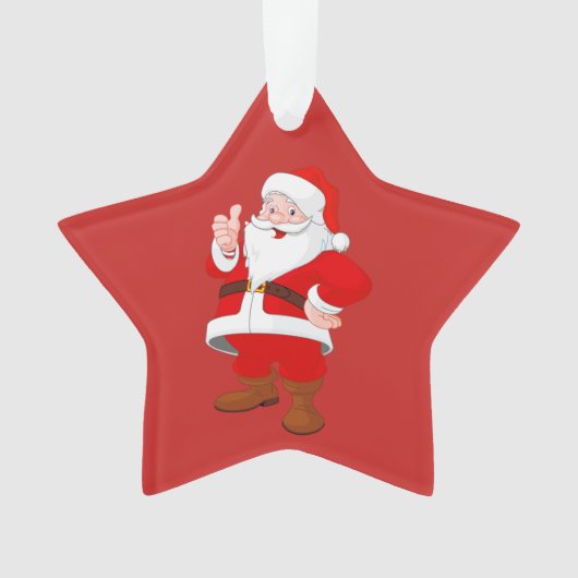 Santa Claus Ornament (Vorderseite)