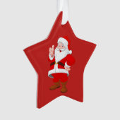 Santa Claus Ornament (Vorderseite)