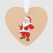 Santa Claus Ornament (Rückseite)