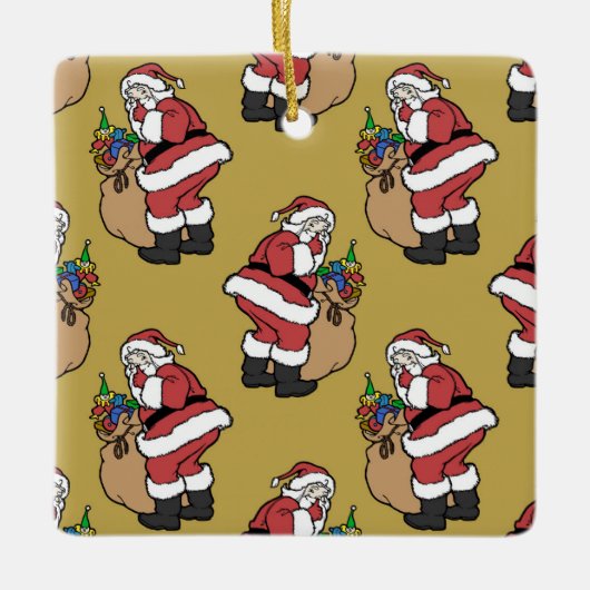 Santa Claus Ornament (Vorderseite)