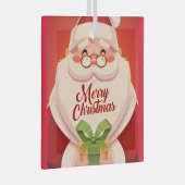 Santa Claus Ornament Aus Glas