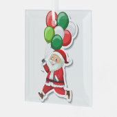 Santa Claus Ornament Aus Glas