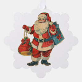 Santa Claus Ornament Karte