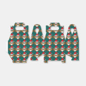 Santa Claus Owl Geschenkschachtel (Ungefaltet)