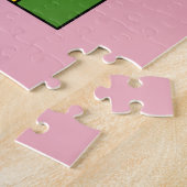 Santa Claus Owl mit Geschenken Puzzle (Seite)