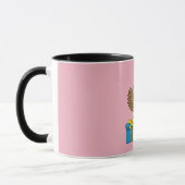 Santa Claus Owl mit Geschenken Tasse (Links)