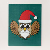 Santa Claus Owl Puzzle (Vertikal)