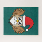 Santa Claus Owl Puzzle (Horizontal)