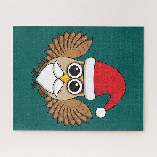 Santa Claus Owl Puzzle (Horizontal)