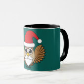 Santa Claus Owl Tasse (VorderseiteRechts)