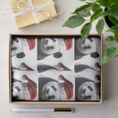 Santa Claus Panda Bear Seidenpapier (Geschenk)