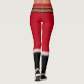 Santa CLaus Pants Leggings (Rückseite)