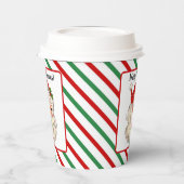 Santa Claus Paper Cup Pappbecher (Links)