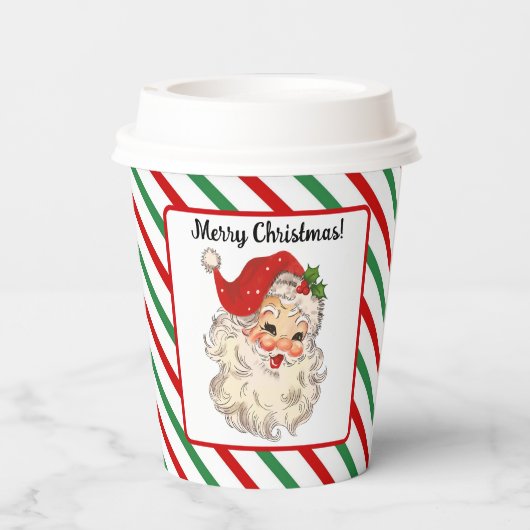 Santa Claus Paper Cup Pappbecher (Rückseite)