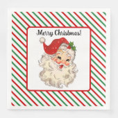Santa Claus Paper Napkin Serviette (Vorderseite)