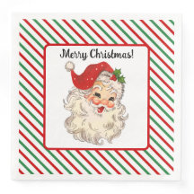 Santa Claus Paper Napkin