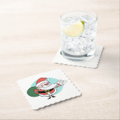 Santa Claus Papier Untersetzer (Vor Ort)