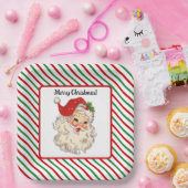Santa Claus Papierplatte Pappteller (Party)