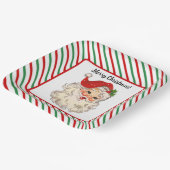 Santa Claus Papierplatte Pappteller (Gewinkelt)