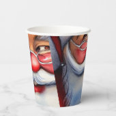 Santa Claus Pappbecher (Rückseite)