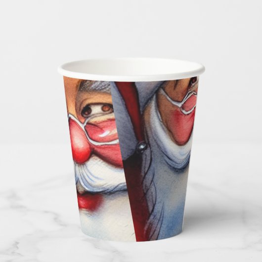 Santa Claus Pappbecher (Rückseite)