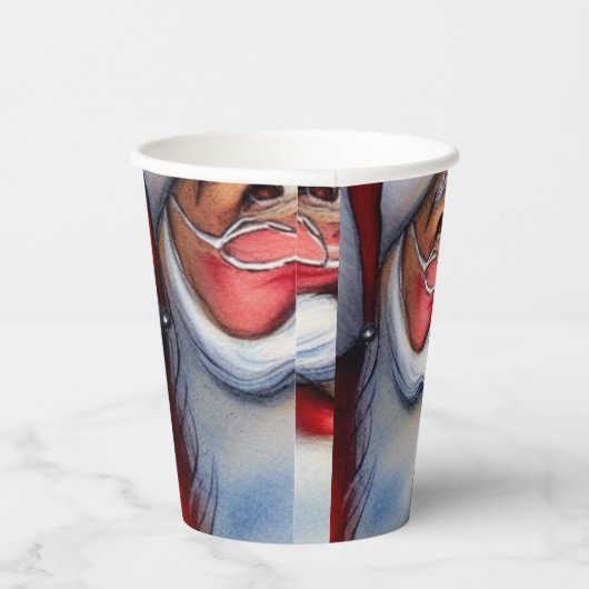 Santa Claus Pappbecher (Rechts)