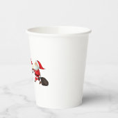 Santa Claus Pappbecher (Links)