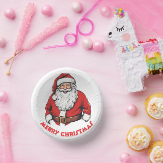 Santa Claus Pappteller
