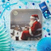 Santa Claus Pappteller (Party)