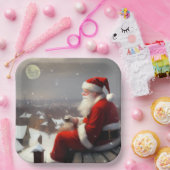 Santa Claus Pappteller (Party)