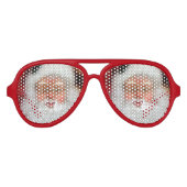 Santa Claus Partybrille (Vorderseite)