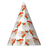 Santa Claus Partyhütchen (Rückseite)