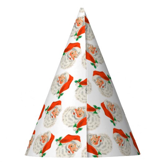 Santa Claus Partyhütchen (Rückseite)